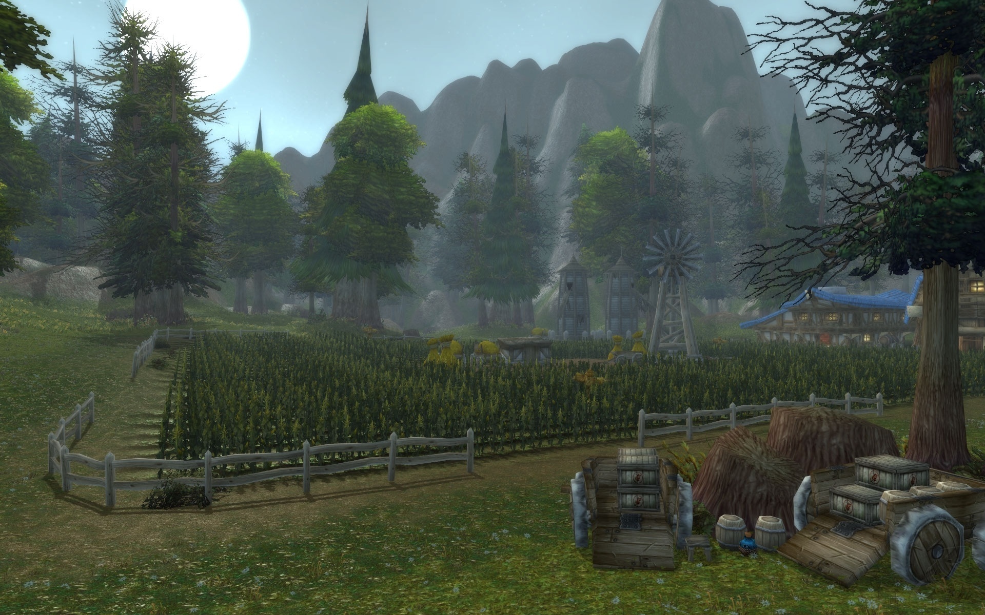 Western Plaguelands Zone World of Warcraft