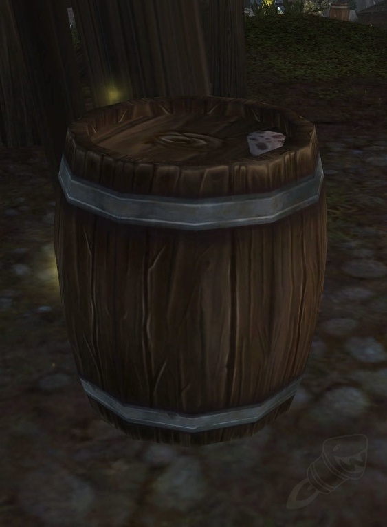 Black Gunpowder Keg Item World of Warcraft