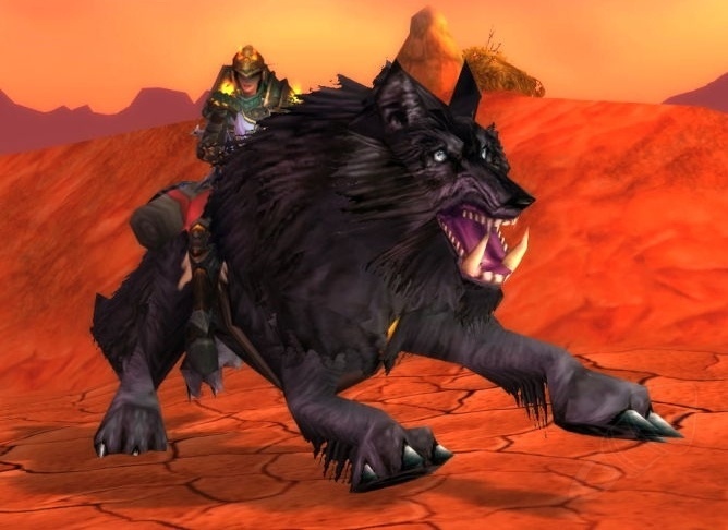 Schwarzer Wolf Zauber World Of Warcraft