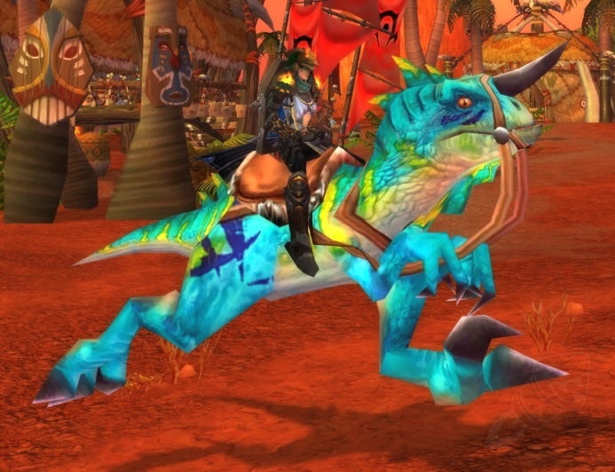 Raptor De Turquesa Hechizo World Of Warcraft