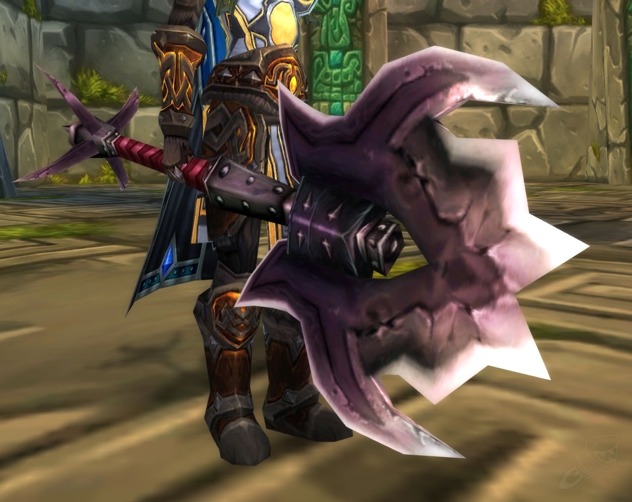 Hacha de batalla de torio enorme - Hechizo - World of Warcraft