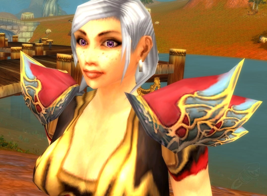 Pattern Red Mageweave Shoulders Item World of Warcraft