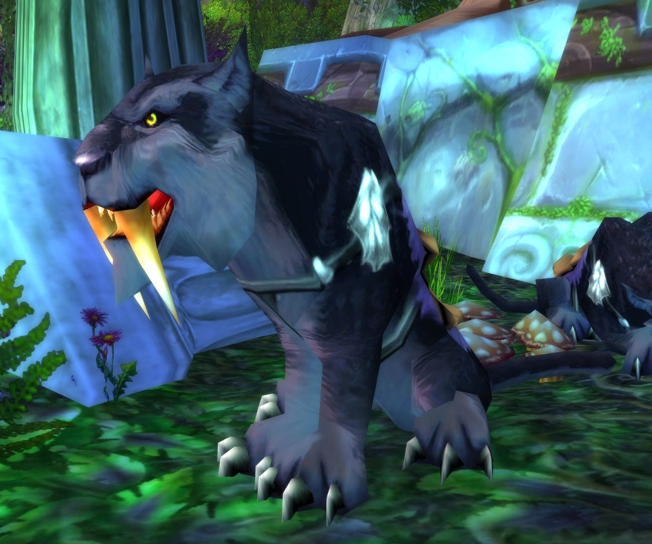 Дарнасский ночной саблезуб 3. Калдорайский саблезуб. 3. Калдорайский саблезуб. Саблезуб варкрафт.