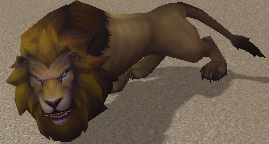 Salhet s Lion NPC World of Warcraft