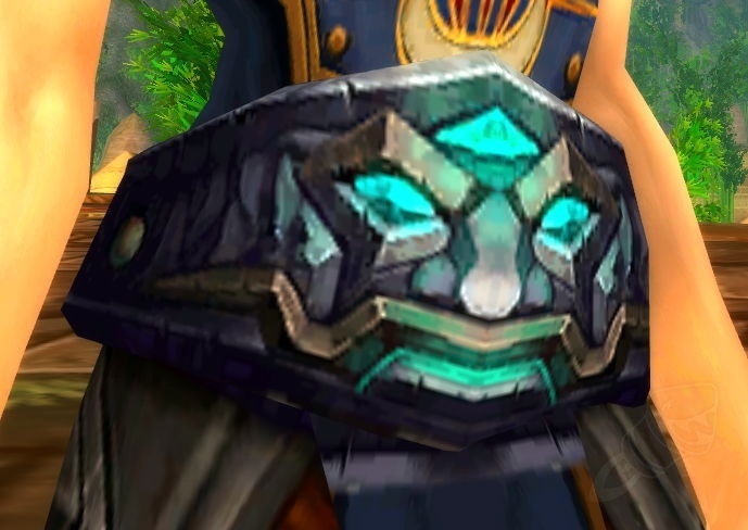 Faja de elementium endurecido - Hechizo - World of Warcraft