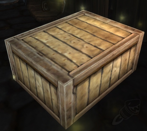 Supply Crate Object World of Warcraft