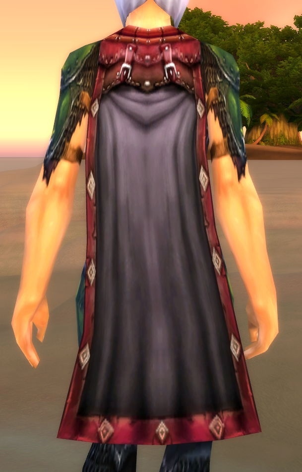 Embossed Leather Cloak Spell World of Warcraft