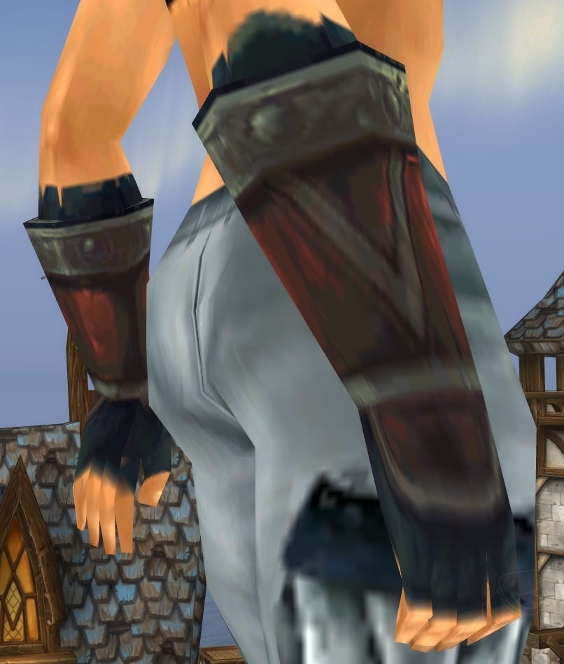 Guanteletes de acero rojo Hechizo World of Warcraft Guanteletes de acero rojo Hechizo World of Warcraft