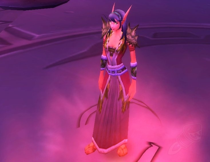 Shoes Dress Item Festive Pink Dress Wow Lunar Festival Harbinger NPC World  Of Warcraft