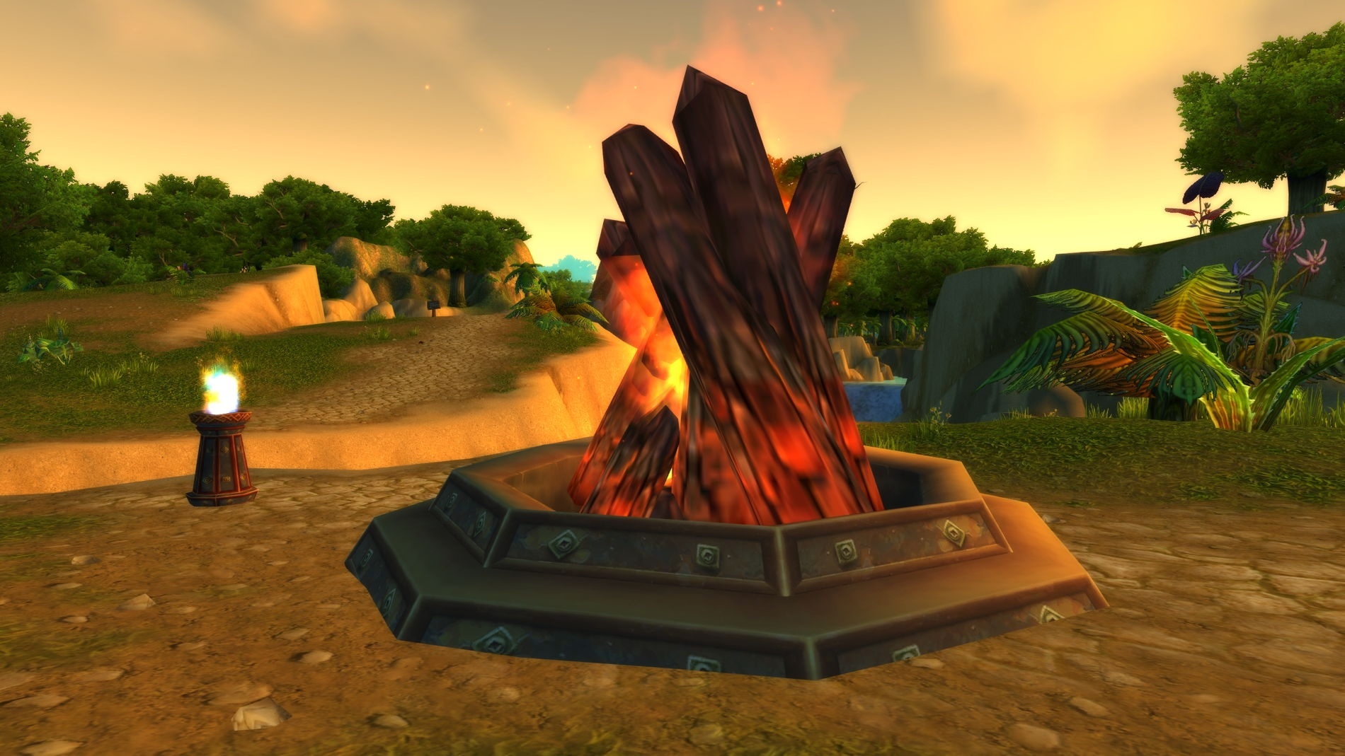 Alliance Bonfire - Object - Mists of Pandaria Classic