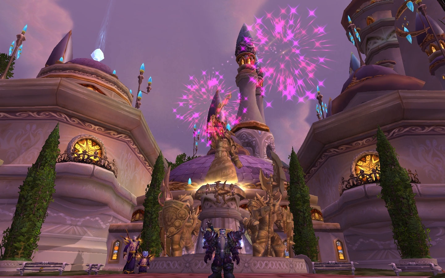 Fuegos artificiales de Dalaran Objeto World of Warcraft