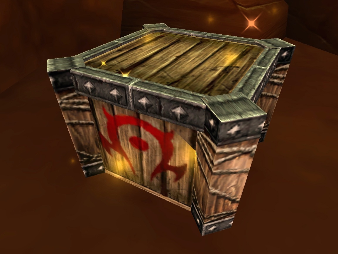 Crossroads Supply Crate Object World of Warcraft