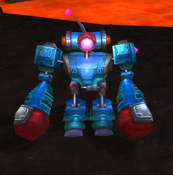 Blue Clockwork Rocket Bot Item World Of Warcraft