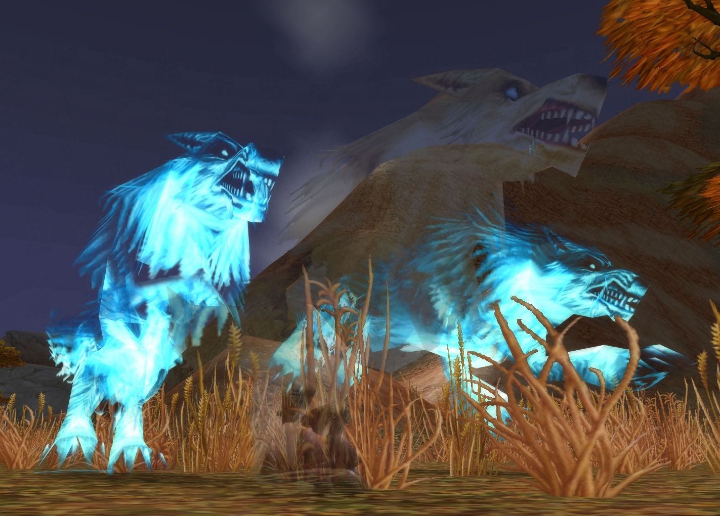 wow ghost wolf forms