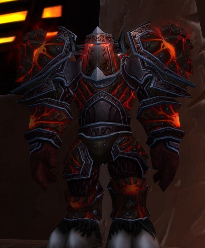 Molten Giant Battleplate Item Set World of Warcraft