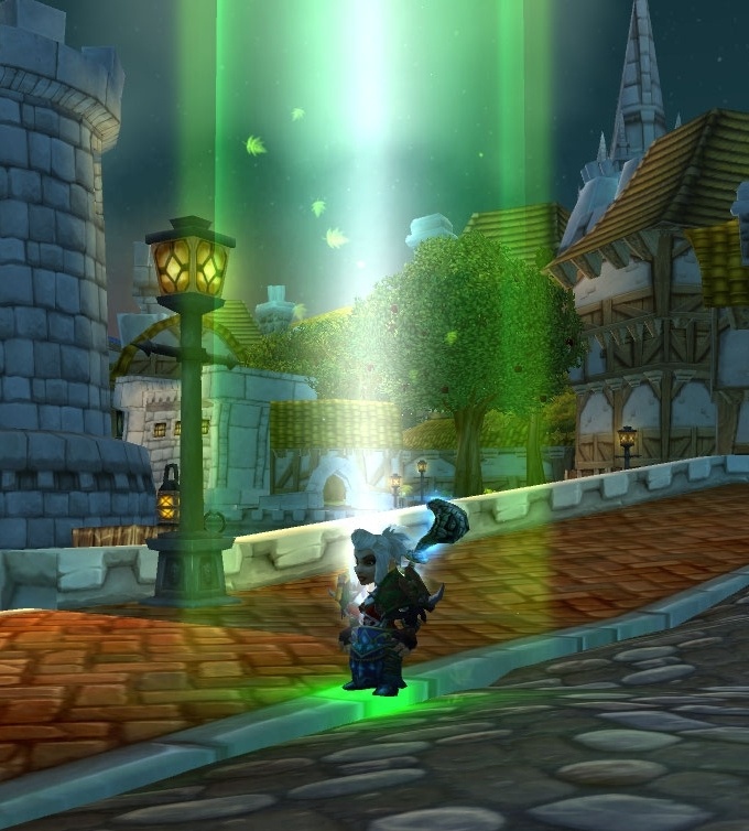 Druid and Priest Statue Set Item Cataclysm Classic