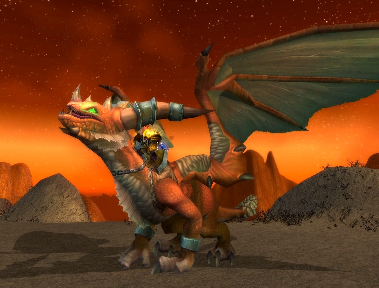 Reins of the Blazing Drake - Item World of Warcraft