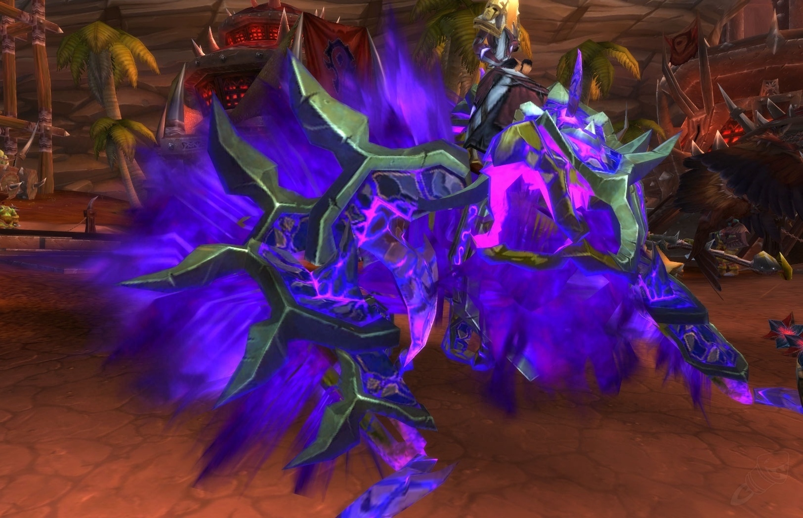 green fire hawk mount