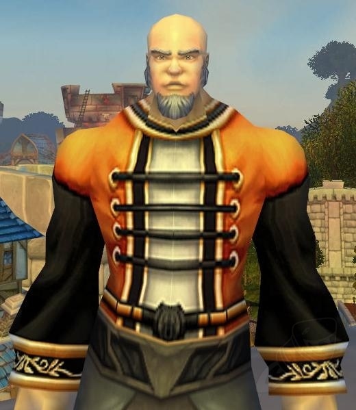 Orange Martial Shirt Spell World of Warcraft