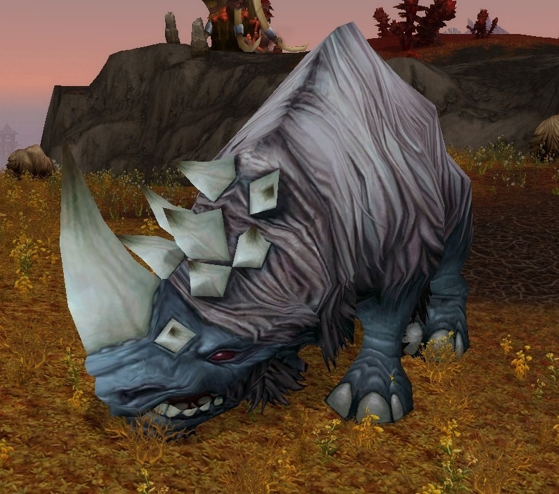 Wooly Rhino Bull NPC Cataclysm Classic