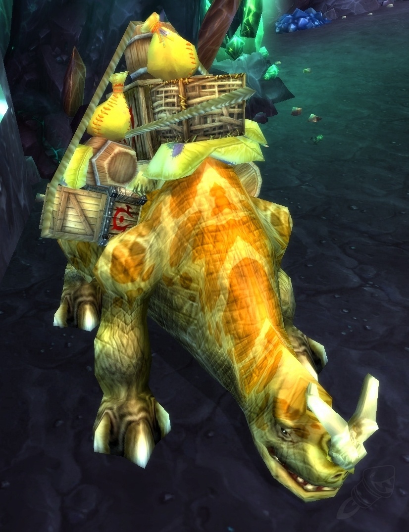 Reliquary Pack Kodo NPC World of Warcraft