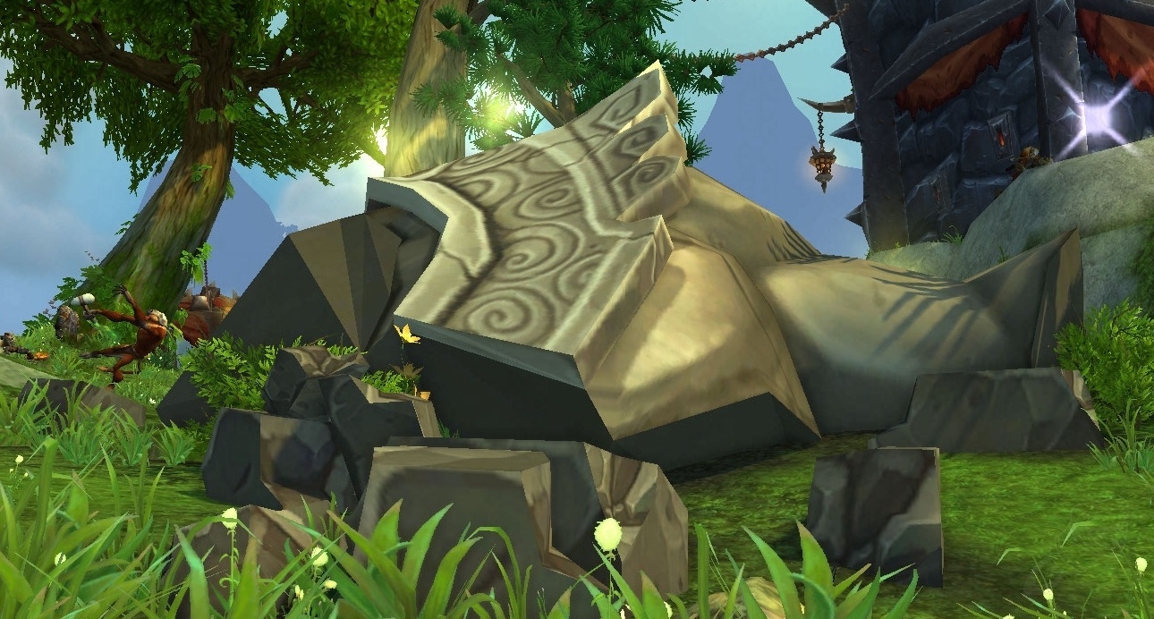 Schulter einer uralten Statue Objekt World of Warcraft