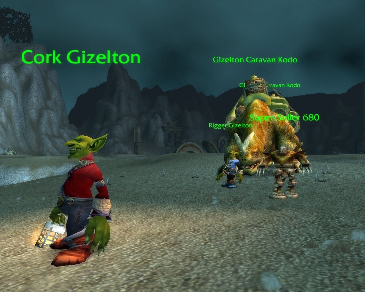 Gizelton Caravan Quest Classic World of Warcraft