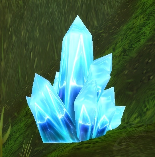 Cristal de poder azul Objeto World of Warcraft