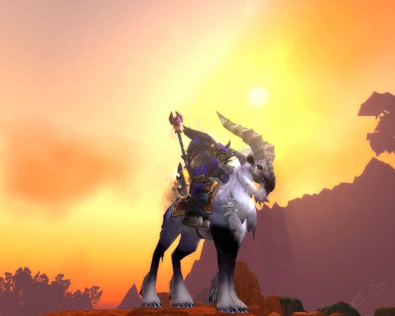 Silver Riding Talbuk - Magia - [Mists of Pandaria Classic]