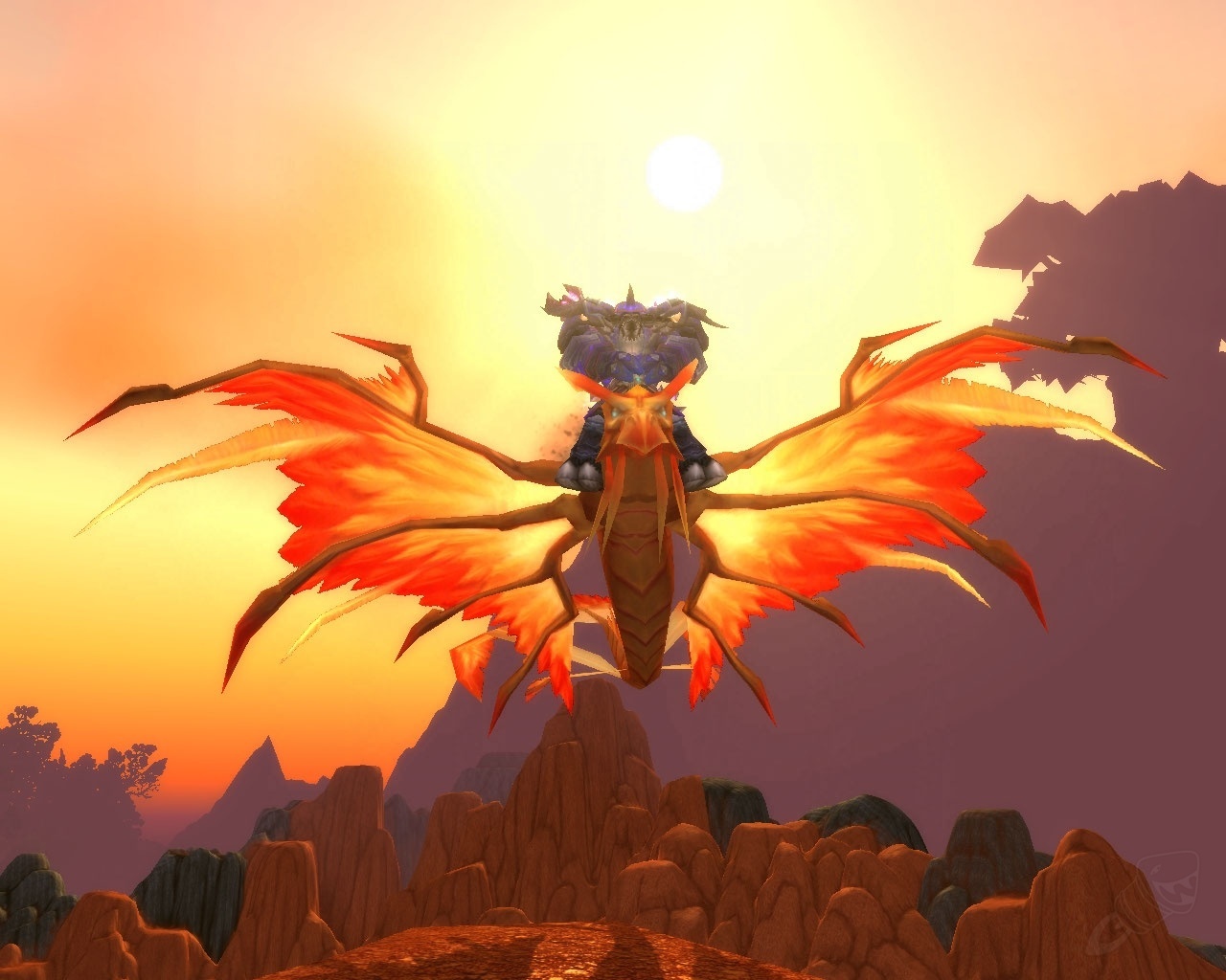 Faucon-dragon rouge - Objet - Cataclysme Classic, image size:1280x1024