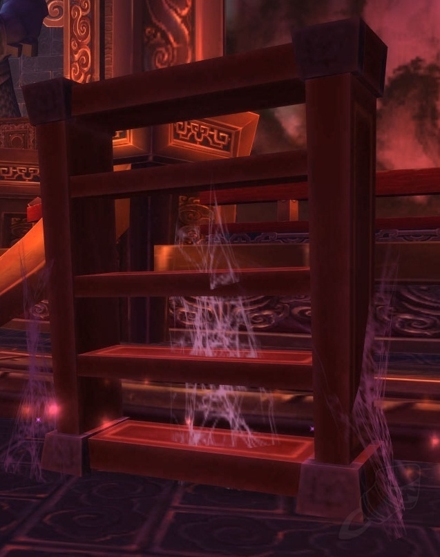 An empty bookshelf Object World of Warcraft
