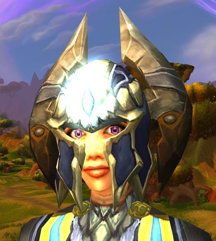 Peacebreaker's Armored Helm Item World of Warcraft