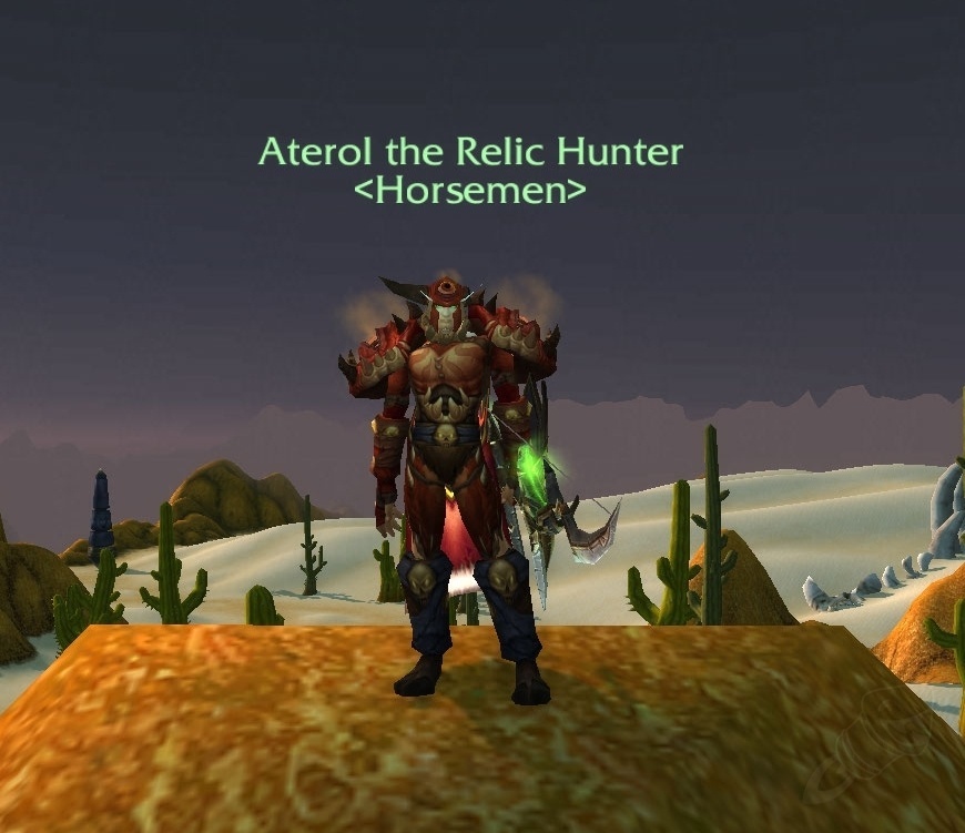 Nom le chasseur de reliques Titre World of Warcraft