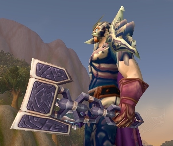 Blessed Qiraji War Hammer - World of Warcraft