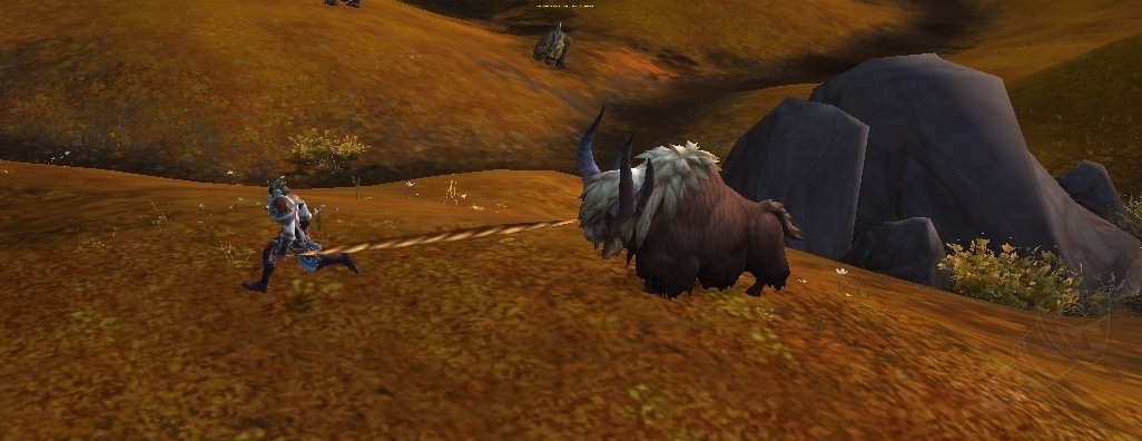 Muskpaw Ranch Peão de boiadeiro - Missão - Mists of Pandaria clássico