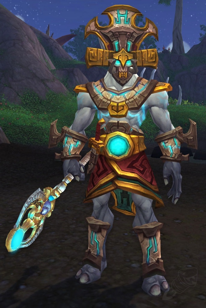 Dinomante Zandalari PNJ World of Warcraft