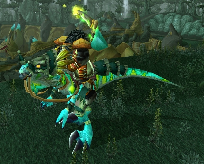 Swift Blue Raptor - Item - Mists of Pandaria Classic