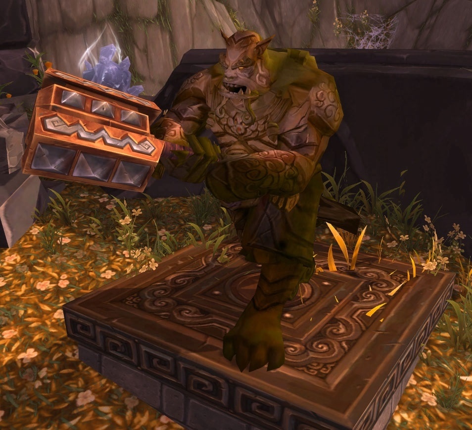 Estatua mogu PNJ World of Warcraft