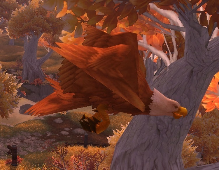 Silkfeather Hawk NPC Mists of Pandaria Classic