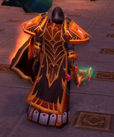 Roma Cape in Scarlet