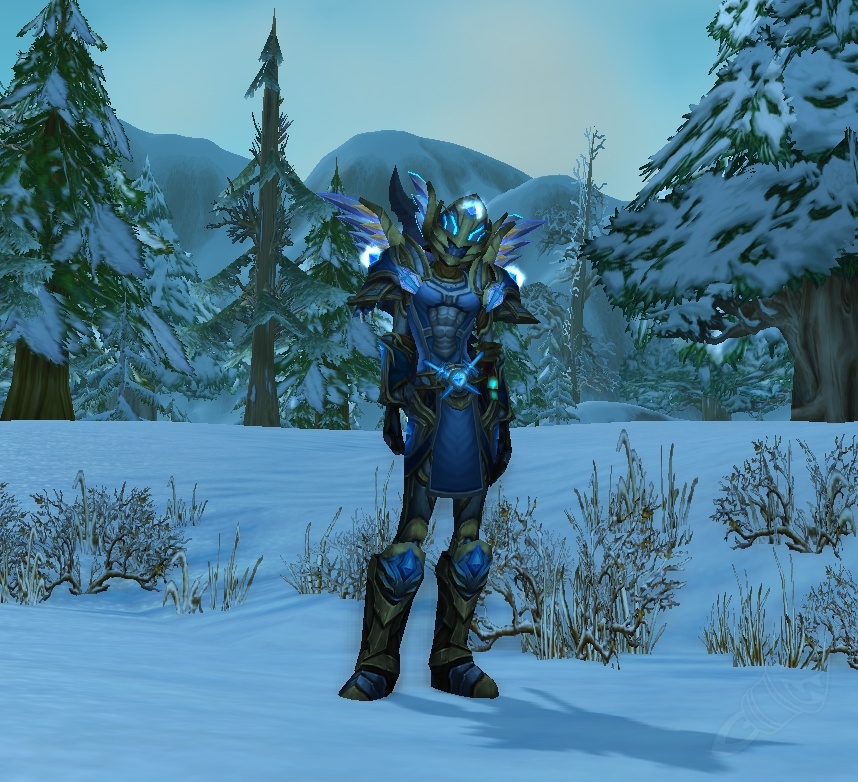 Schulterplatten des heiligen Kriegers Gegenstand World of Warcraft