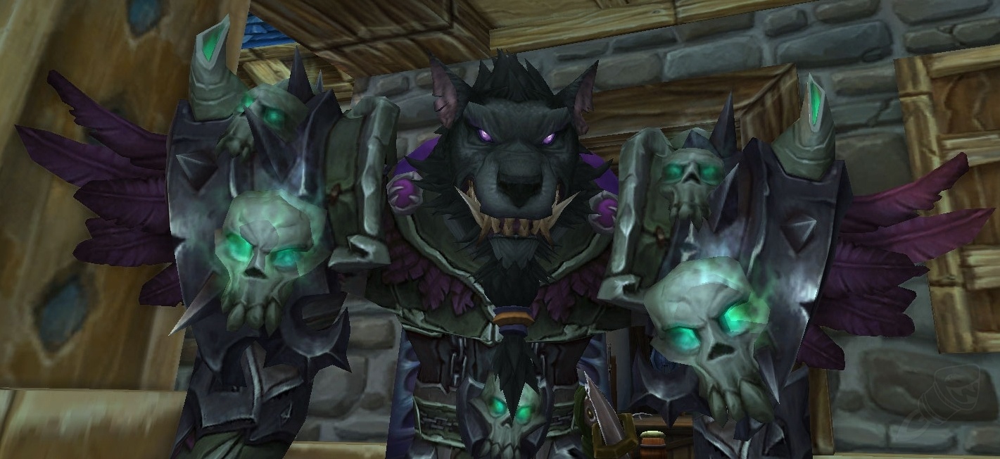 Crafted Dreadful Gladiator's Felweave Amice Item World of Warcraft