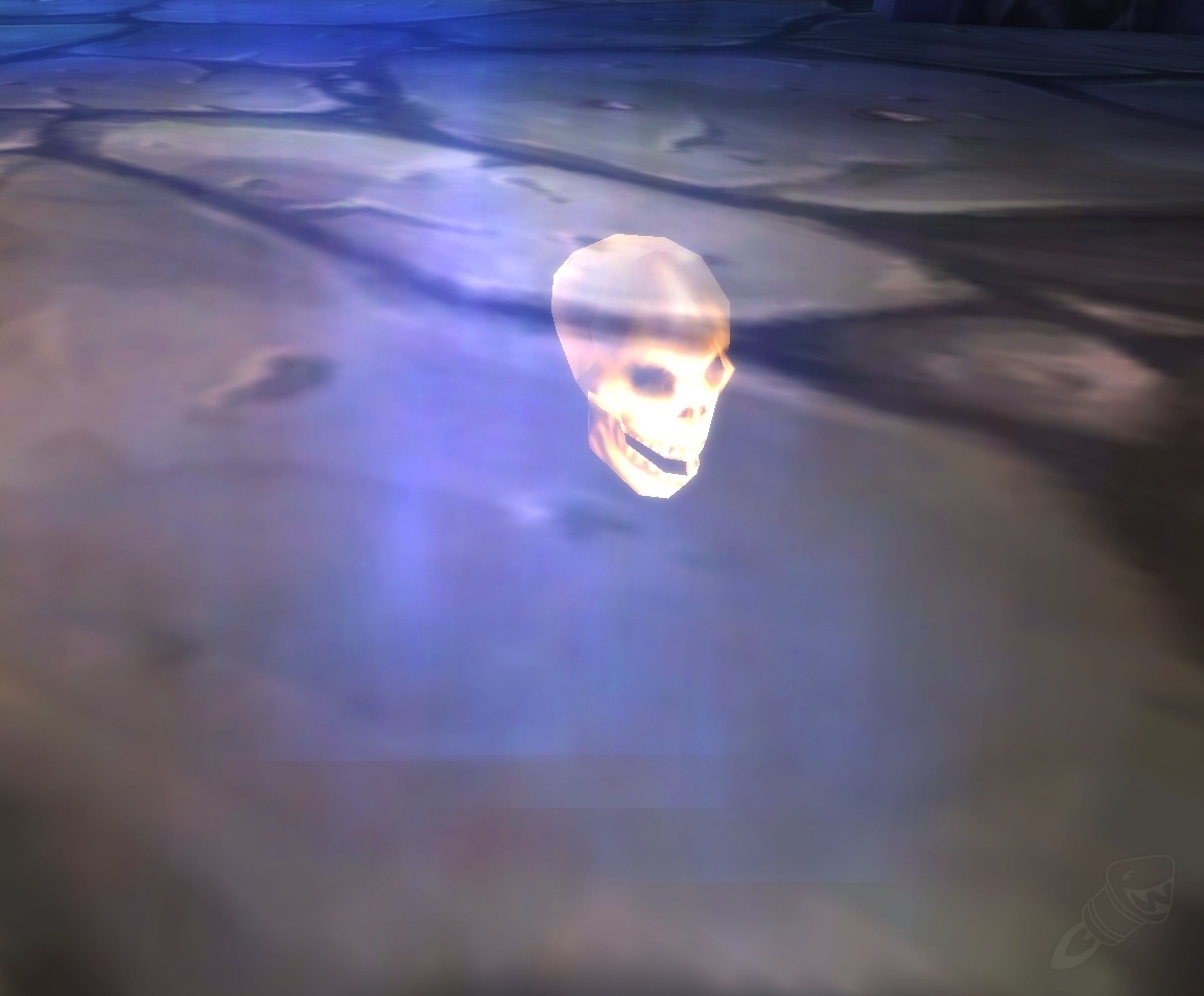 Ghostly Skull NPC World of Warcraft