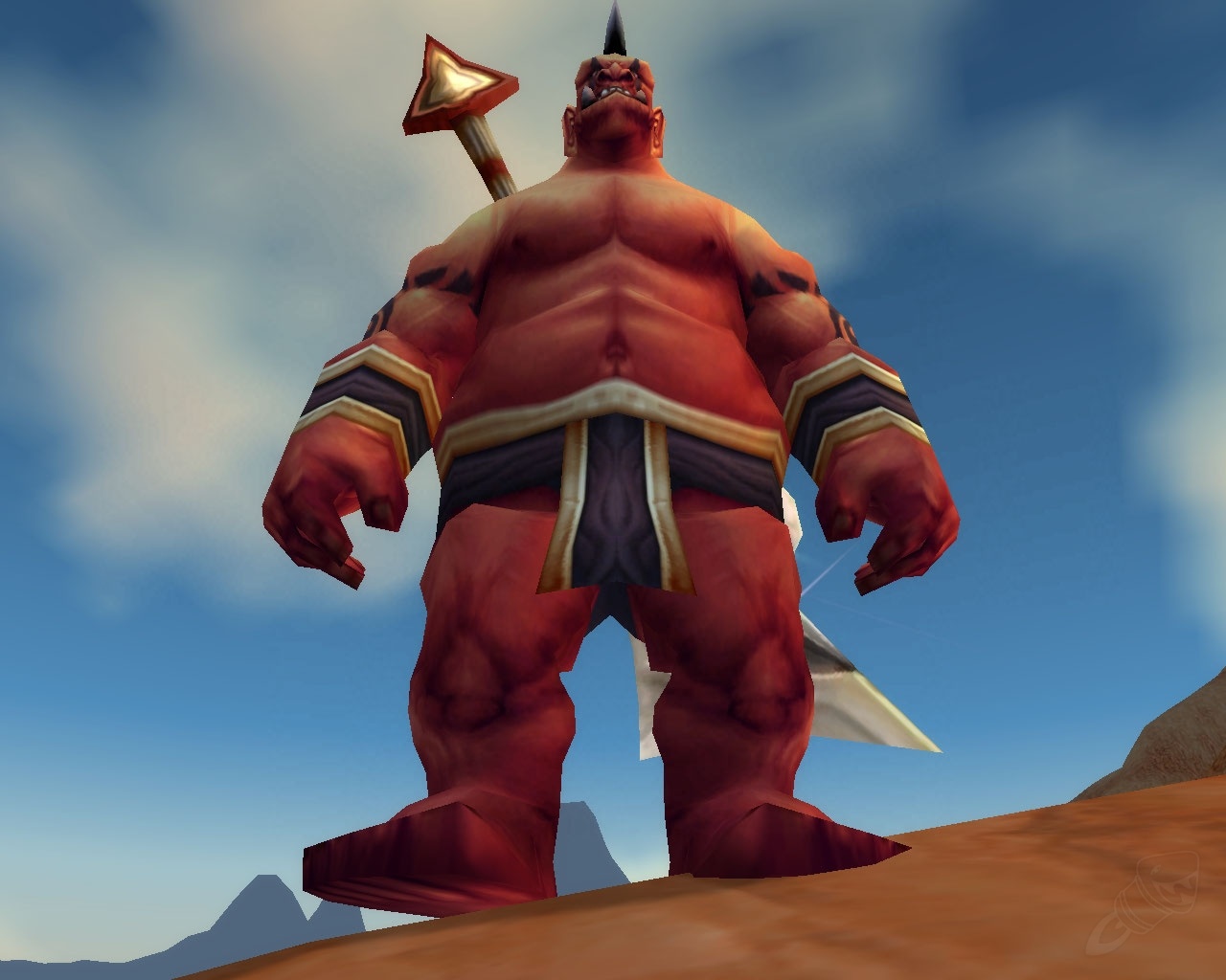 Carved Ogre Idol
