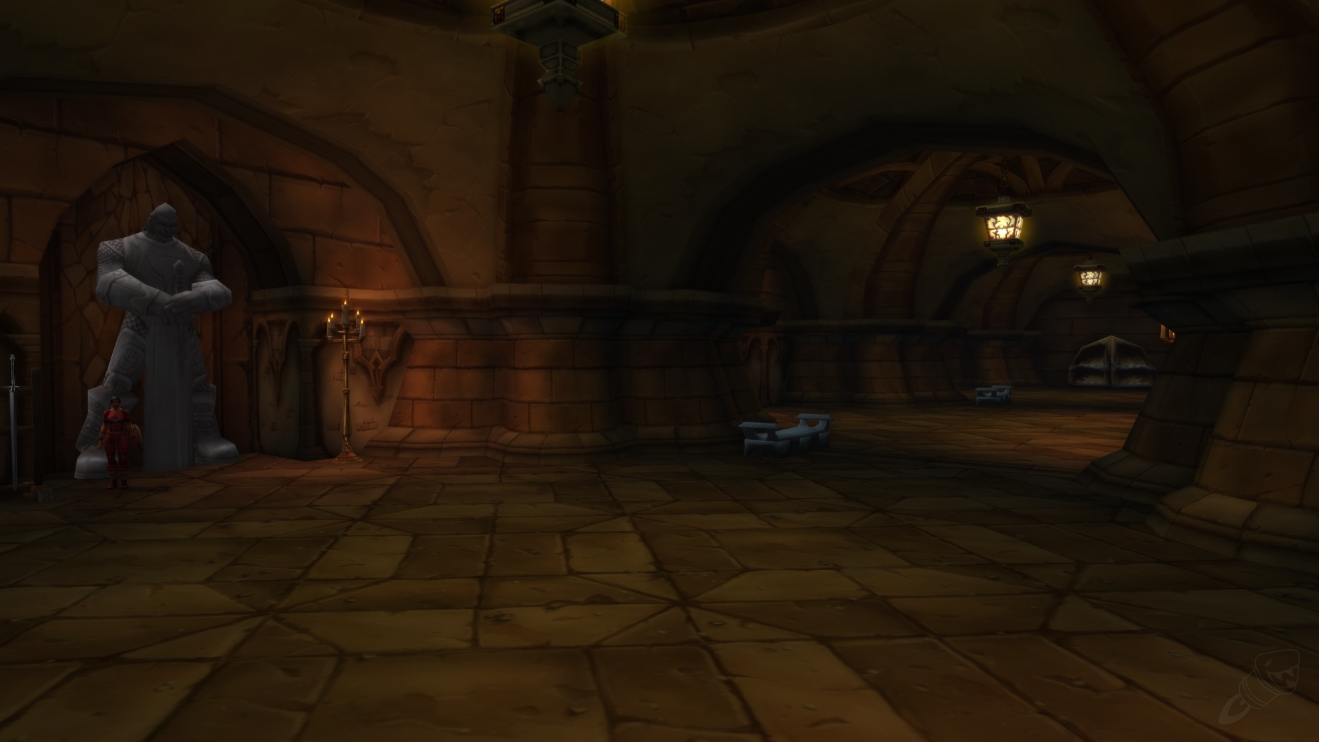 Entrée du Monastère Écarlate Zone World of Warcraft