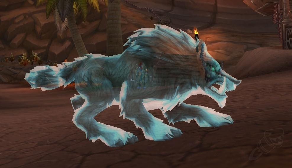 Glifo De Lobo Espectral Hechizo World Of Warcraft