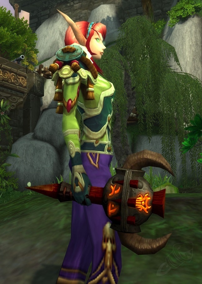 Garrote de guerra de clamatormentas Objeto World of Warcraft