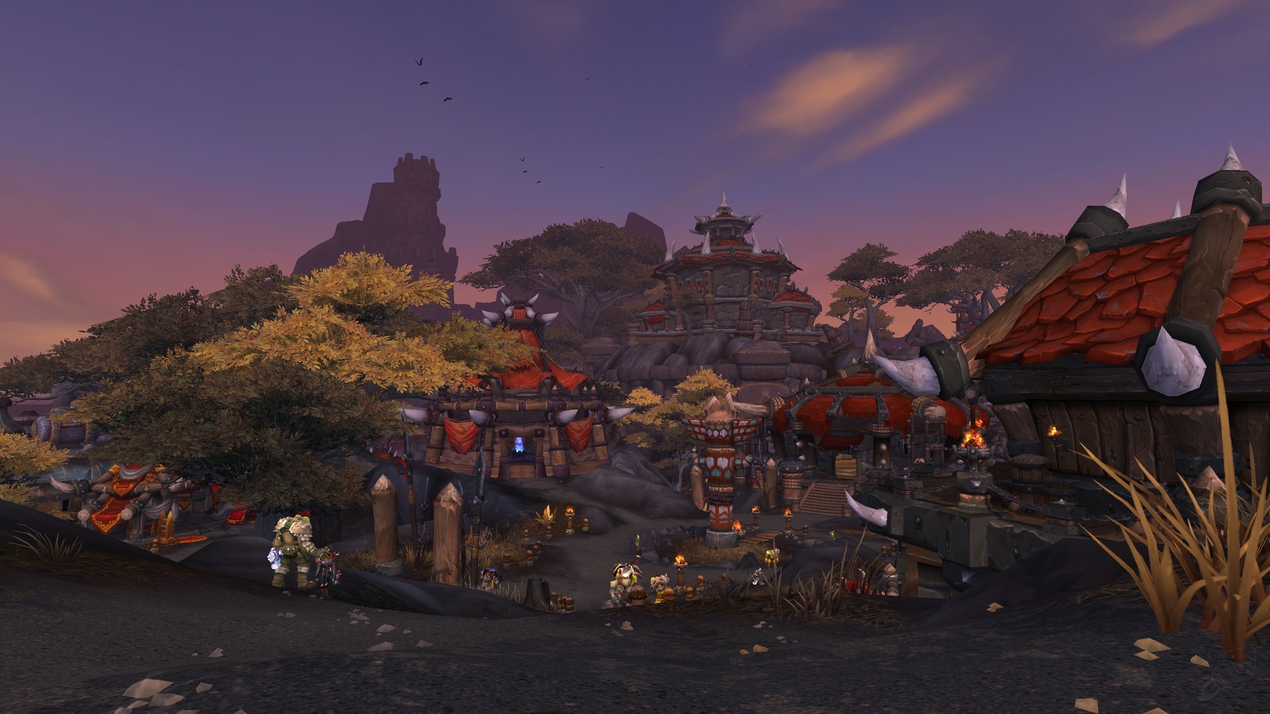 World of Warcraft города
