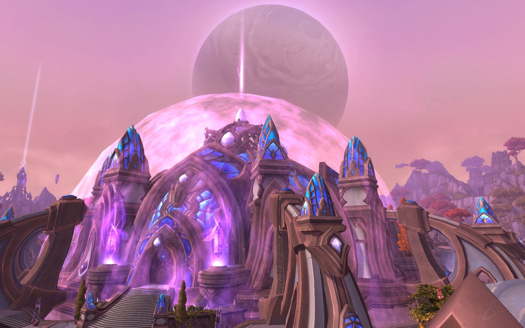 Auchindoun is the holy mausoleum of the draenei, a sanctum of the Light in ...