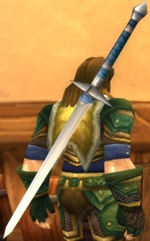 Edged Bastard Sword Item Classic World Of Warcraft